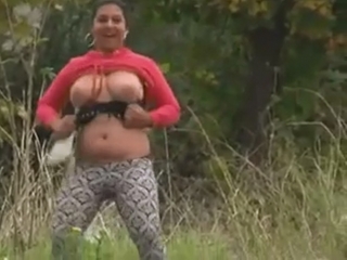Funny Video hot fuckable babe Romanian exhibitionist