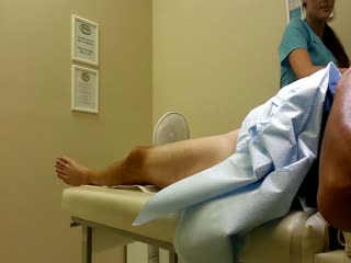 Professional Lady waxing penis