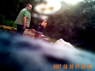 Negotiating with Romanian hot street babe in the driveway