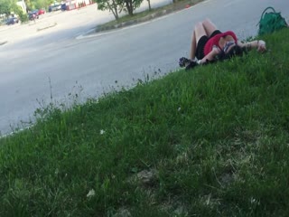 Cum Behind Tired Hot fuckable babe