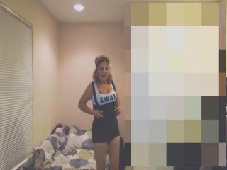Latin Police earns a bonus as a horny sexy street babe on a mission