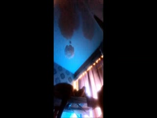 Massage on a stretcher and surprise sex