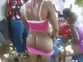 African Horny fuckable babes fucked on the street in broad daylight